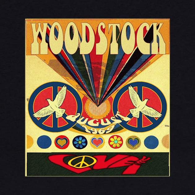 woodstock love august by red circle